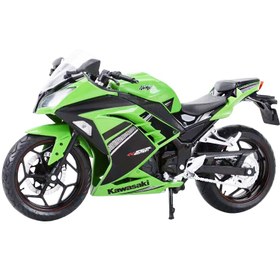 تصویر موتور بازی مدل Automaxx 1:12 Kawasaki Ninja اسباب بازی سرگرمی متفرقه مدل Automaxx 1:12 Kawasaki Ninja