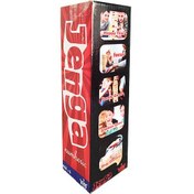 تصویر بازی فکری جنگا چوبی قرمز سه کاره