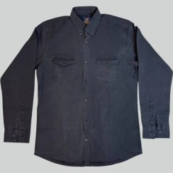 تصویر پیراهن لی آستین بلند کتان طرح لی 