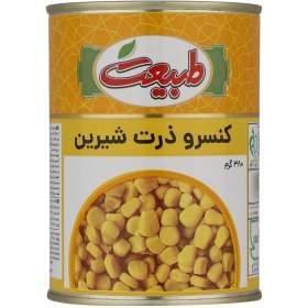 تصویر کنسرو ذرت شیرین طبیعت – 380 گرم 