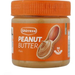 تصویر کره بادام زمینی ساده شیررضا 300 گرمی Shirreza plain peanut butter 300 grams