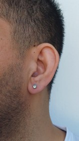 تصویر گوشواره نگین ابری 