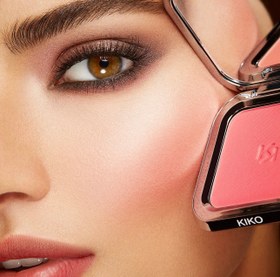 تصویر رژ گونه پودر فشرده آنلیمیتد کیکو میلانو Unlimited Pressed powder blush kiko milano code K-3 