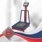 تصویر باسکول دیجیتال نیکو مدل 350 کیلوگرمی چرخ دار صنعتی 