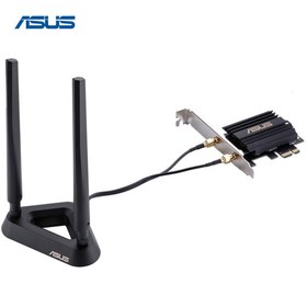 تصویر کارت شبکه PCI-E وایرلس AX3000 ایسوس مدل Asus AX58BT 