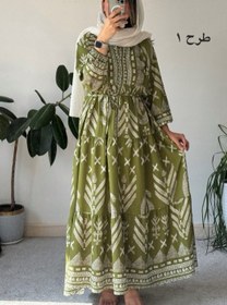 تصویر سرمه کالکشن - پیراهن ماکسی روشا 8 