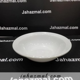 تصویر سالادخوری چینی زرین سفید (3 نفره) Zarin Iran Hotel-49 White 1 Piece Porcelain Salad-Bowl 3p