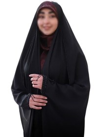 تصویر چادر عربی مدل کیمیا جواهردوزی 