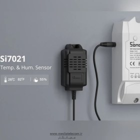 تصویر سنسور دما و رطوبت محیطی سونوف مدل SL7021 Sonov model SL7021 ambient temperature and humidity sensor