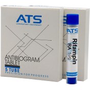 تصویر دیسک آنتی بیوگرام ATS - ریفامپین (RA) RA (RIFAMPIN) - ATS