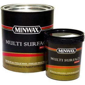 تصویر رنگ پایه آب MINWAX مخصوص ترمووود گالن 4 کیلویی 