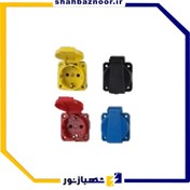 تصویر پریز توکار دردار ارت دار بهداد الکتریک مدل نیکان کد ۱۷۸ 
