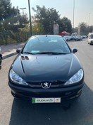 تصویر پژو ۲۰۶ SD مدل V8 سال ۱۳۹۵ دنده ای با کارکرد ۱۶۷۶۸۰ کیلومتر 