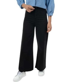 تصویر شلوار جین زنانه مشکی سرژه Serge کد 221176 