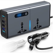 تصویر مبدل برق خودرو اینورتر توبیز مدل 200 وات 