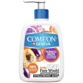 تصویر ژل شستشوی صورت کامان مخصوص پوست های نرمال Comeon Face Wash For normal Skin 500ml