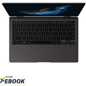 تصویر لپ تاپ سامسونگ مدل Galaxy Book 2 730QED | i5-1235U/8GB/256GB/Intel Iris Xe/13.3 inch FHD X360 Touch - A 