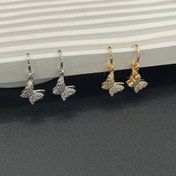 تصویر گوشواره پروانه‌ای 