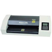 تصویر دستگاه پرس کارت a4 مدل AX PD-230L ا A4 AX PD-230L card pressing machine A4 AX PD-230L card pressing machine