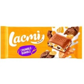 تصویر شکلات تخته ای لاکمی روشن با مغز 83 گرمی 