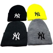 تصویر کلاه زمستانی بافت ساده کد ۲۲۱۸ 