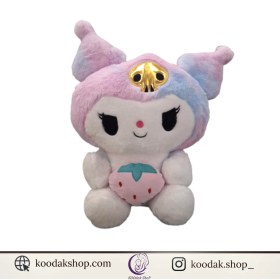 تصویر عروسک کرومی توت فرنگی به دست 50 سانتی 