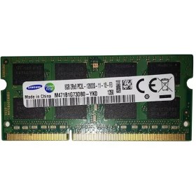 تصویر رم لپتاپ سامسونگ 8 گیگابایت DDR3 PC3L فرکانس 1600 