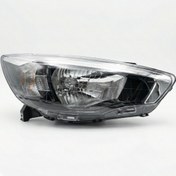 تصویر چراغ جلو شاهین سایپا یدک کروز با لامپ و موتور کامل راست 