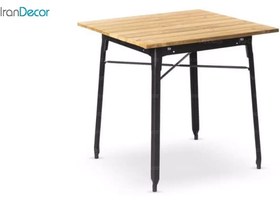 تصویر میز پایه المینیوم 