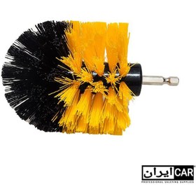 تصویر کیت هفت عددی برس صفرشویی مخصوص دریل مدل 4x4 Drill Cleaning Brush Set 