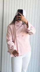 تصویر کت یقه ایستاده زنانه مدل ویانا Viana 