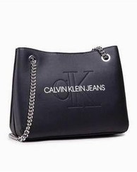 تصویر Calvin Klein کیف شانه شانه مجسمه Calvin Klein Sculpted Shoulder Bag Omuz Çantası