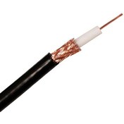 تصویر کابل کواکسیال RG59 مغزی ۰٫۸ مس دو فویل 