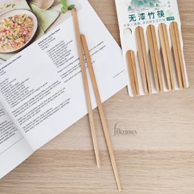 تصویر چاپستیک بامبو 20 عددی 