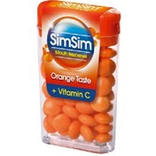 تصویر خوشبو کننده دهان سیم سیم حاوی ویتامین C طعم پرتقال 