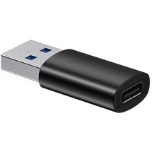 تصویر تبدیل OTG یو اس بی به Type-C بیسوس Baseus Ingenuity Mini OTG Adaptor USB 3.1 to Type-C ZJJQ000101 