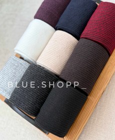 تصویر جوراب کبریتی بالای زانو زنانه کد ۱۵۷ 