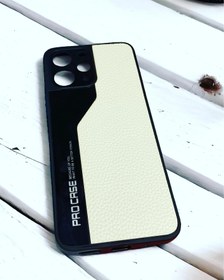 تصویر قاب اندروید طرح چرم PRO CASEبا رنگبندی - ابی / MI POCO X6PRO CASE ANDROAID PROCASE