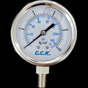 تصویر گیج فشار دستگاه تصفیه آب خانگی سایز بزرگ Pressure Gauge