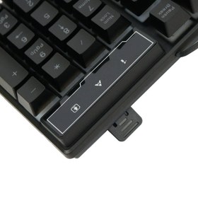 تصویر کیبورد پی نت مدل KB-200 با حروف فارسی P-net KB-200 Keyboard With Persian Letters