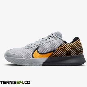 تصویر کفش تنیس مردانه نایک NikeCourt Air Zoom Vapor Pro 2 -طوسی/نارنجی 