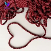 تصویر قیطان ابریشمی زرشکی 