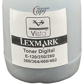 تصویر تونر شارژ پرینتر لکسمارک Lexmark ویستا 100 گرمی 