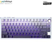 تصویر کیبورد گیمینگ بی سیم مکانیکال مجهز به GASKET رویال کلاج مدل RK Royal Kludge R75 Pro RGB Hot Swappable Gasket Mounted Wireless Mechanical Gaming Keyboard 