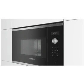 تصویر مایکروویو توکار بوش 20 لیتر BEL524MSO BOSCH BEL524MSO microwave Serie 6 grill 20 liters 800 watts built in