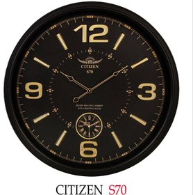 تصویر ساعت دیواری سیتیزن کدS70 عمده کارتن 4عددی جور clock Citizen S70