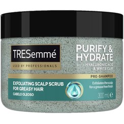 تصویر اسکراب کف سر ترزمه TRESEMME scrub-300ml