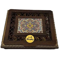 تصویر گز 40 درصد مغزپسته جعبه خاتم کوچک 