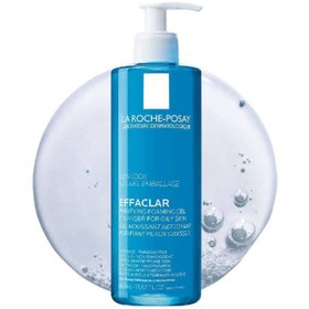 تصویر ژل شست‌وشوی افکلار لاروش‌پوزای پوست چرب | La Roche-Posay Effaclar Gel Cleanser for Oily Skin 