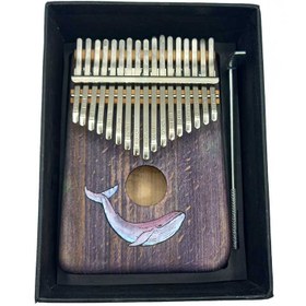 تصویر کالیمبا 17 تیغ چوب راش طرح وال کد d160011 